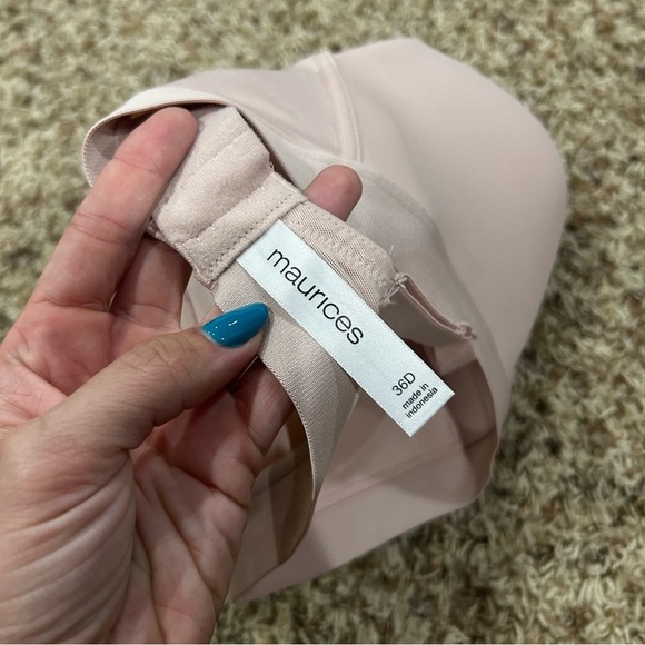 Maurice’s Women’s Light Pink Bra Size 36D - Picture 3 of 3